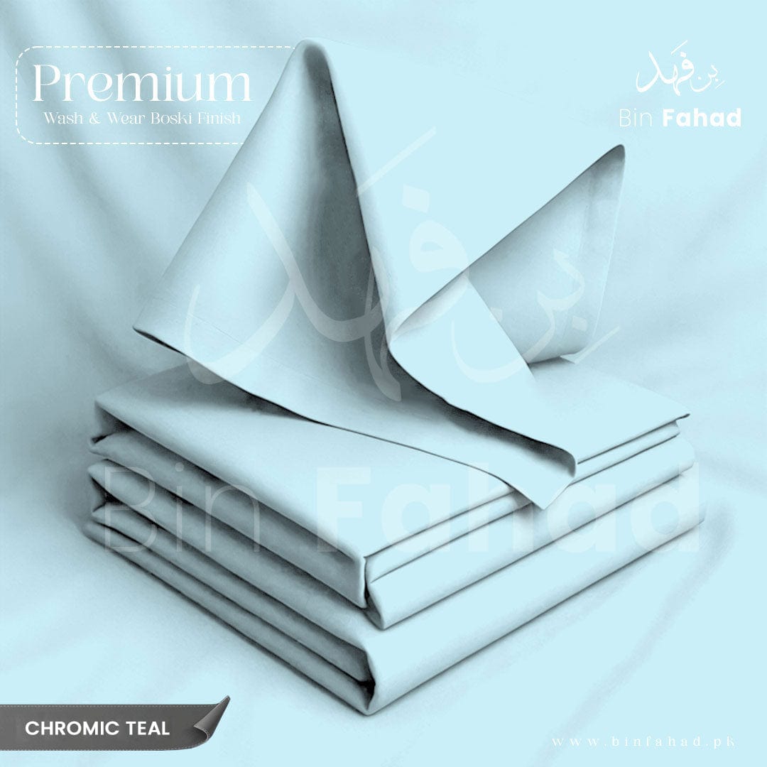 Premium Wash & Wear Boski Finish - Chromic Teal