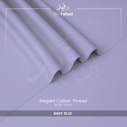 Premium Cotton Fabric - Baby Blue