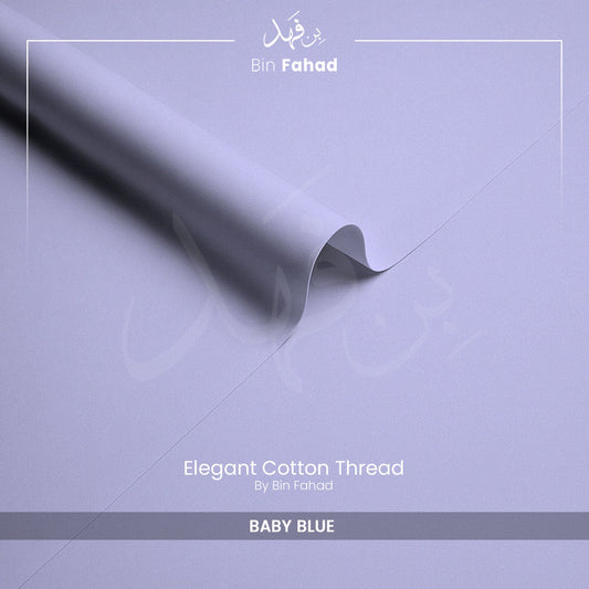 Premium Cotton Fabric - Baby Blue