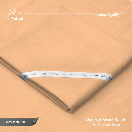 Premium Wash & Wear Boski Finish - Gold Shine