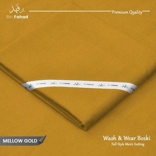 Premium Wash & Wear Boski Finish - Mellow Gold