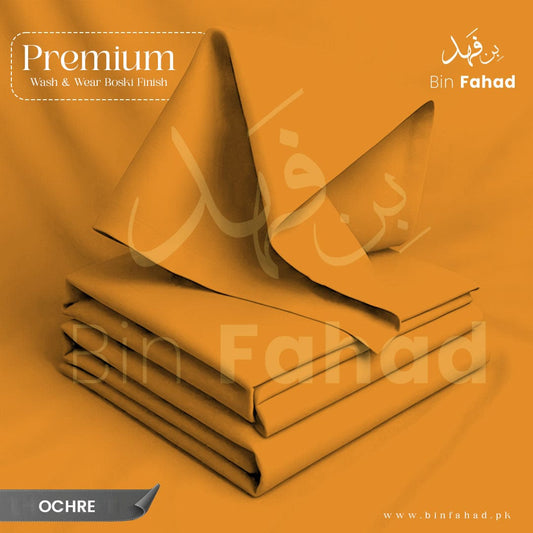 Premium Wash & Wear Boski Finish - Ochre